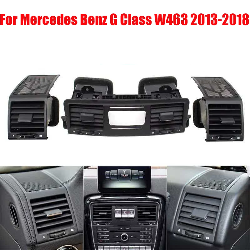 Dashboard Central Vent Grille Air Outlet Assembly For Mercedes Benz G Class W463 2013-2018 4636807508 4636807408 4638301554
Dashboard Central Vent Grille Air Outlet Assembly For Mercedes Benz G Class W463 2013-2018 4636807508 4636807408 4638301554
