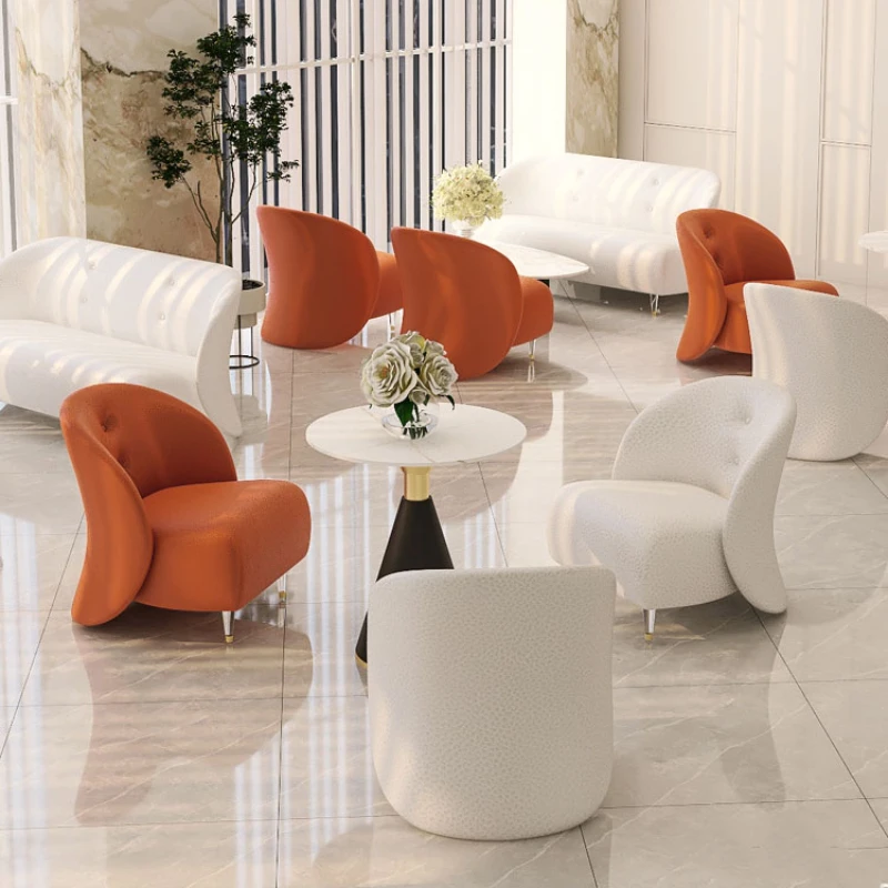 Light luxury single sofa, beauty salon, modern and simple, clothing store, receptio air combination
Light luxury single sofa, beauty salon, modern and simple, clothing store, receptio air combination