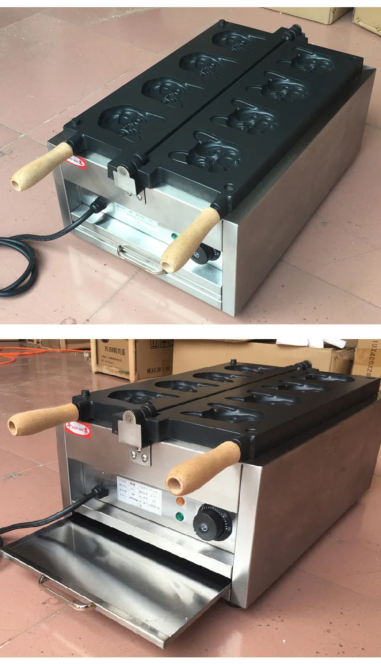 Коммерческая вафельница в форме головы собаки, электрическая вафельница 220 В/110 В, новое поступление, форма, мультяшная вафельница
Коммерческая вафельница в форме головы собаки, электрическая вафельница 220 В/110 В, новое поступление, форма, мультяшная вафельница