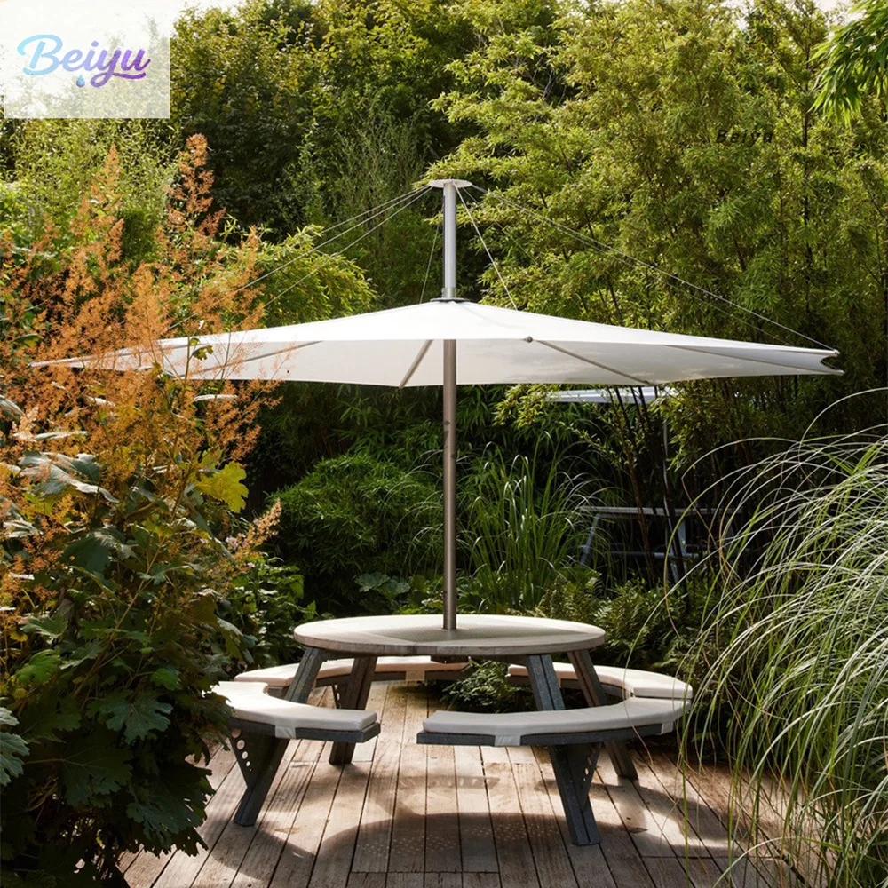 Lifting outdoor tables and chairs Teak one-piece booth Dining room Sub-park bench combination in open-air public places
Lifting outdoor tables and chairs Teak one-piece booth Dining room Sub-park bench combination in open-air public places