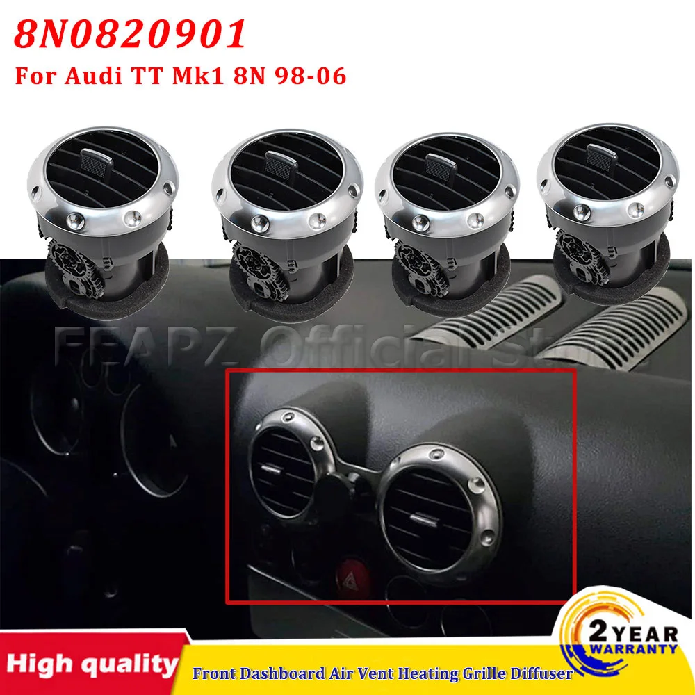 8N0820901 Новая передняя приборная панель, вентиляционное отверстие, объемный сплав, нагревательная решетка переменного тока, диффузор, центральная панель для Audi TT Mk1 8N 98-06
8N0820901 Новая передняя приборная панель, вентиляционное отверстие, объемный сплав, нагревательная решетка переменного тока, диффузор, центральная панель для Audi TT Mk1 8N 98-06