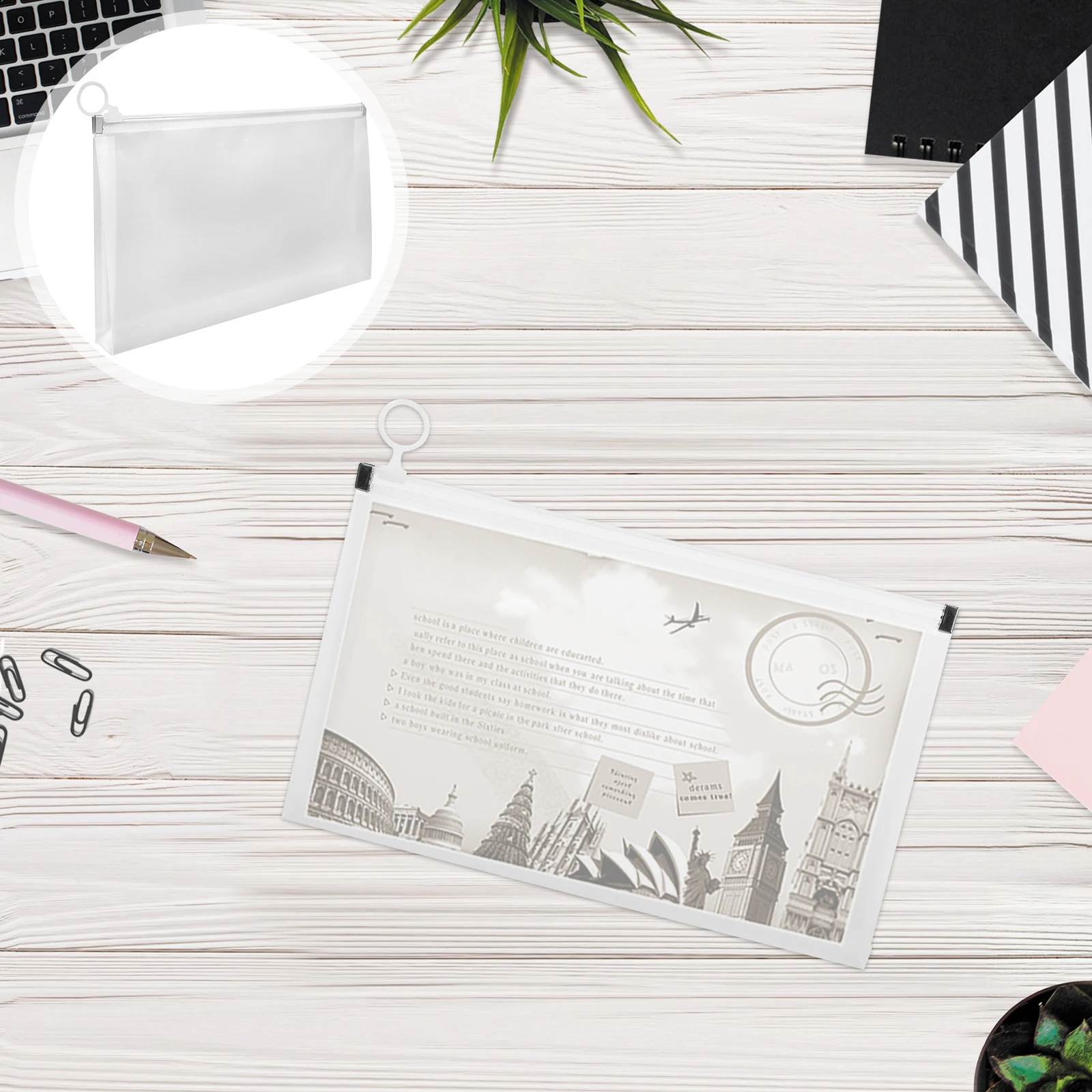 4 Pcs B5 Receipt Storage Bags Zipper File Pouches Large Capacity Transparent Document Organizers Money Pouches Cash Containers
4 Pcs B5 Receipt Storage Bags Zipper File Pouches Large Capacity Transparent Document Organizers Money Pouches Cash Containers