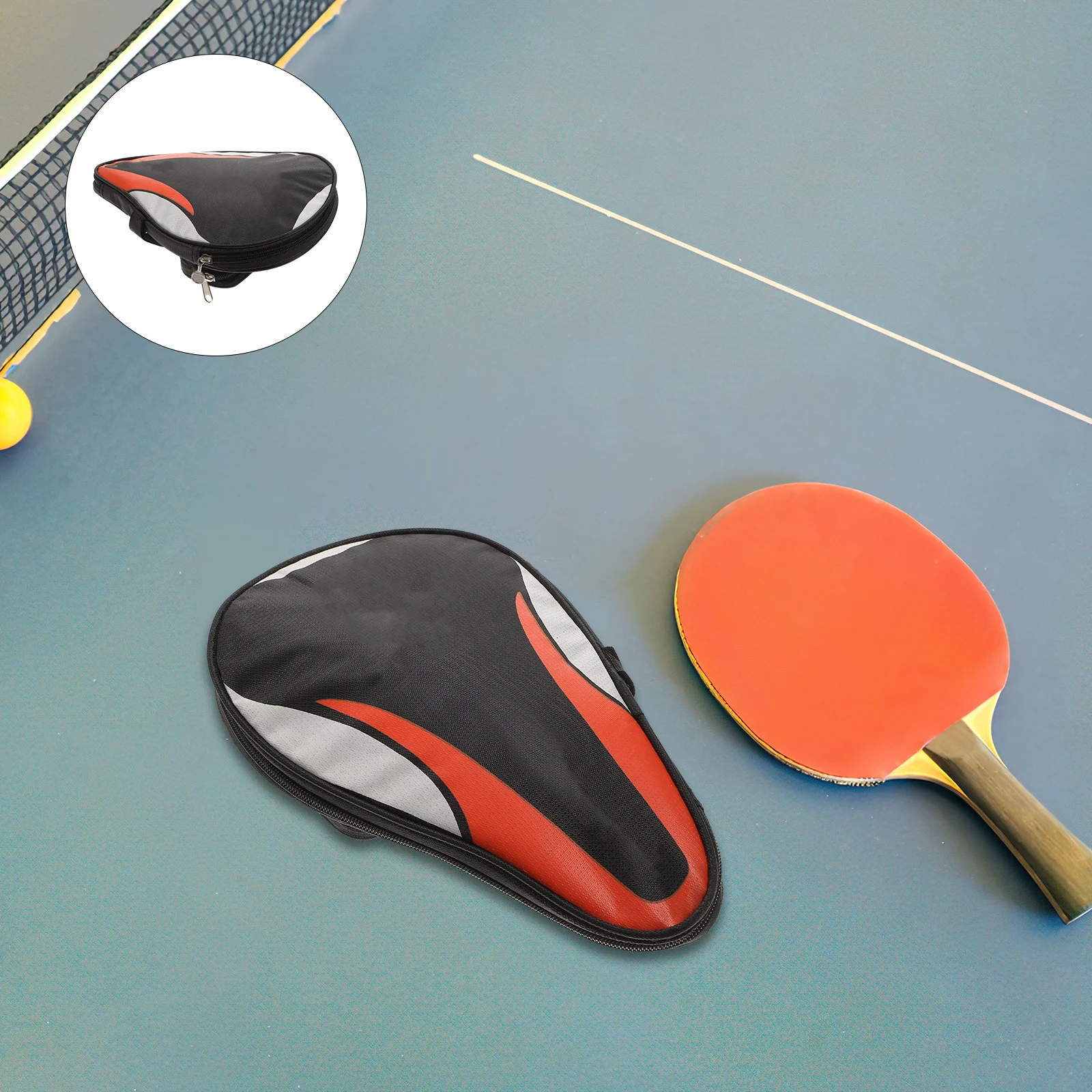 Table Tennis Case Bag Waterproof Nylon Waterproof Bag Portable Grip Zip Closure Ball Compartment Rubber Sides Black
Table Tennis Case Bag Waterproof Nylon Waterproof Bag Portable Grip Zip Closure Ball Compartment Rubber Sides Black