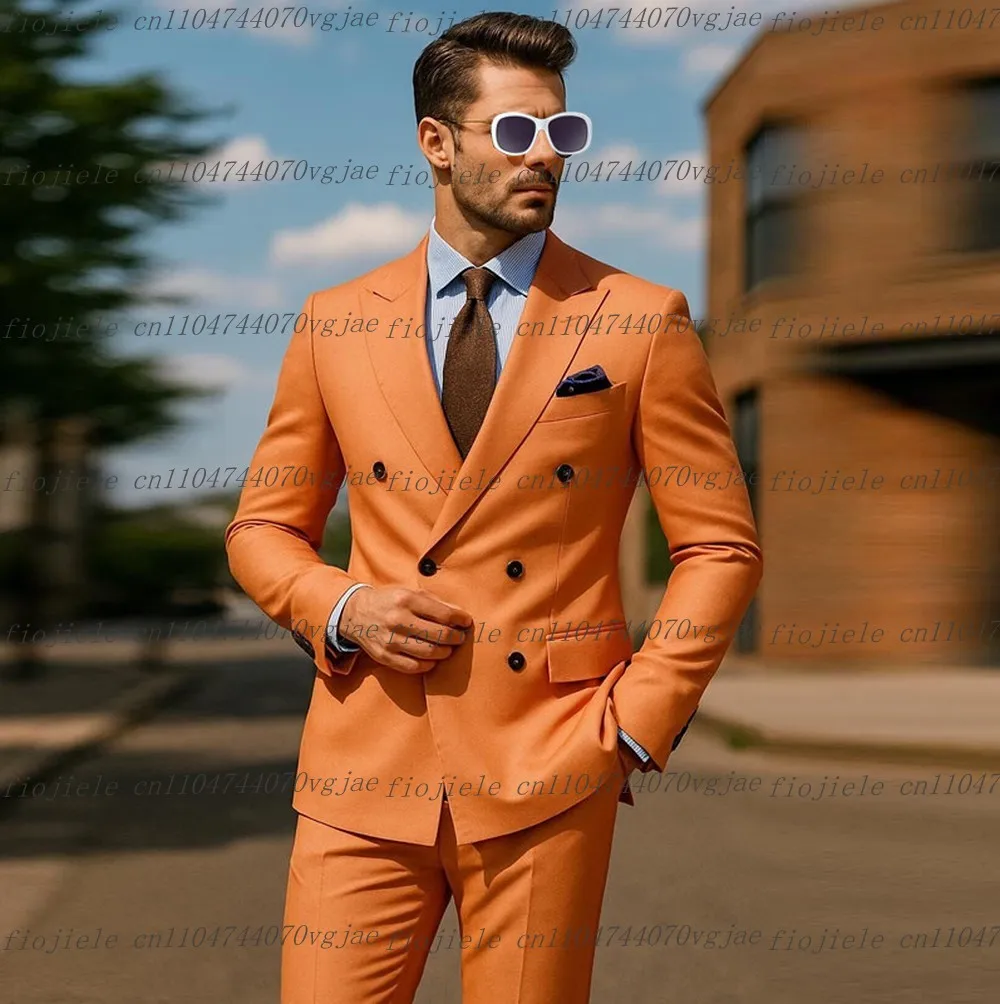 Новый оранжевый мужской костюм для торжественных случаев, свадьбы, жениха, жениха, бизнеса, выпускного вечера, мужские смокинги по индивидуальному заказу, комплект из 2 предметов, куртка, брюки
Новый оранжевый мужской костюм для торжественных случаев, свадьбы, жениха, жениха, бизнеса, выпускного вечера, мужские смокинги по индивидуальному заказу, комплект из 2 предметов, куртка, брюки