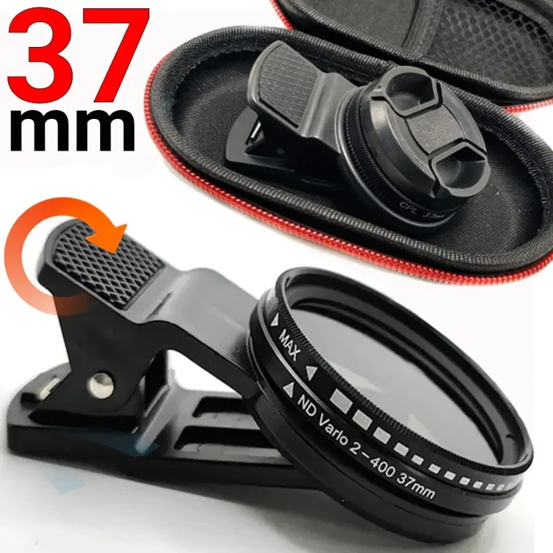 Professional 37mm CPL Polarizer Filter Circular Camera Clip Kit Universal Protable Phone Camera Lens Clip for iPhone Samsung
Professional 37mm CPL Polarizer Filter Circular Camera Clip Kit Universal Protable Phone Camera Lens Clip for iPhone Samsung