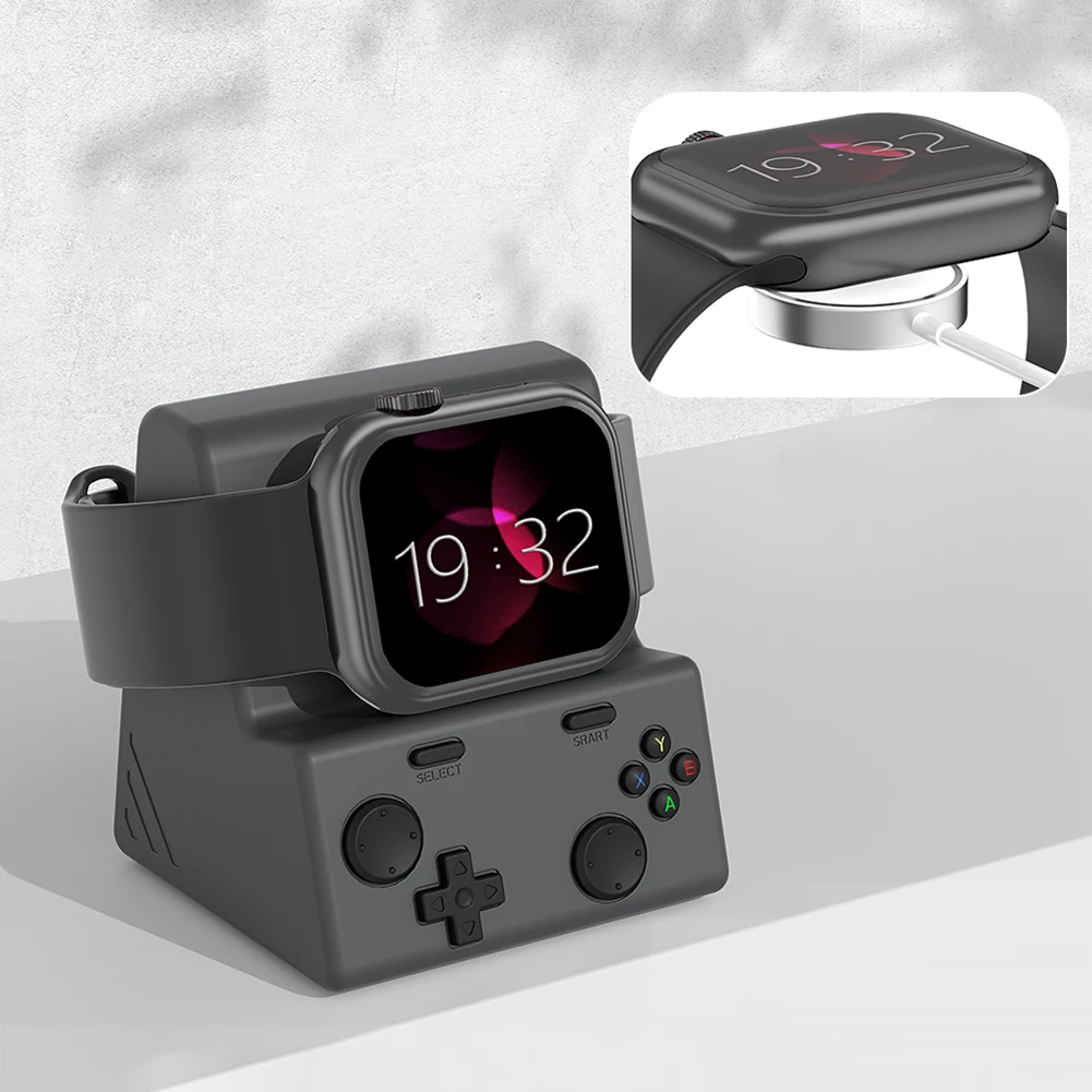 Подставка для зарядного устройства Силиконовый держатель для док-станции Стабильная док-станция для зарядного устройства для Apple Watch Series 10, 9, 8, 7, 6, 5 4 3 2 1
Подставка для зарядного устройства Силиконовый держатель для док-станции Стабильная док-станция для зарядного устройства для Apple Watch Series 10, 9, 8, 7, 6, 5 4 3 2 1