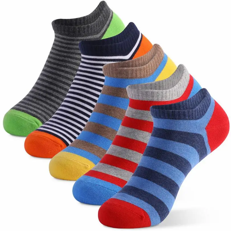 New 5Pairs Large Size Men's Socks Spring Summer Sports Breathable Fitted Striped Patchwork Ankle Socks Gifts for Men Size38-45
New 5Pairs Large Size Men's Socks Spring Summer Sports Breathable Fitted Striped Patchwork Ankle Socks Gifts for Men Size38-45