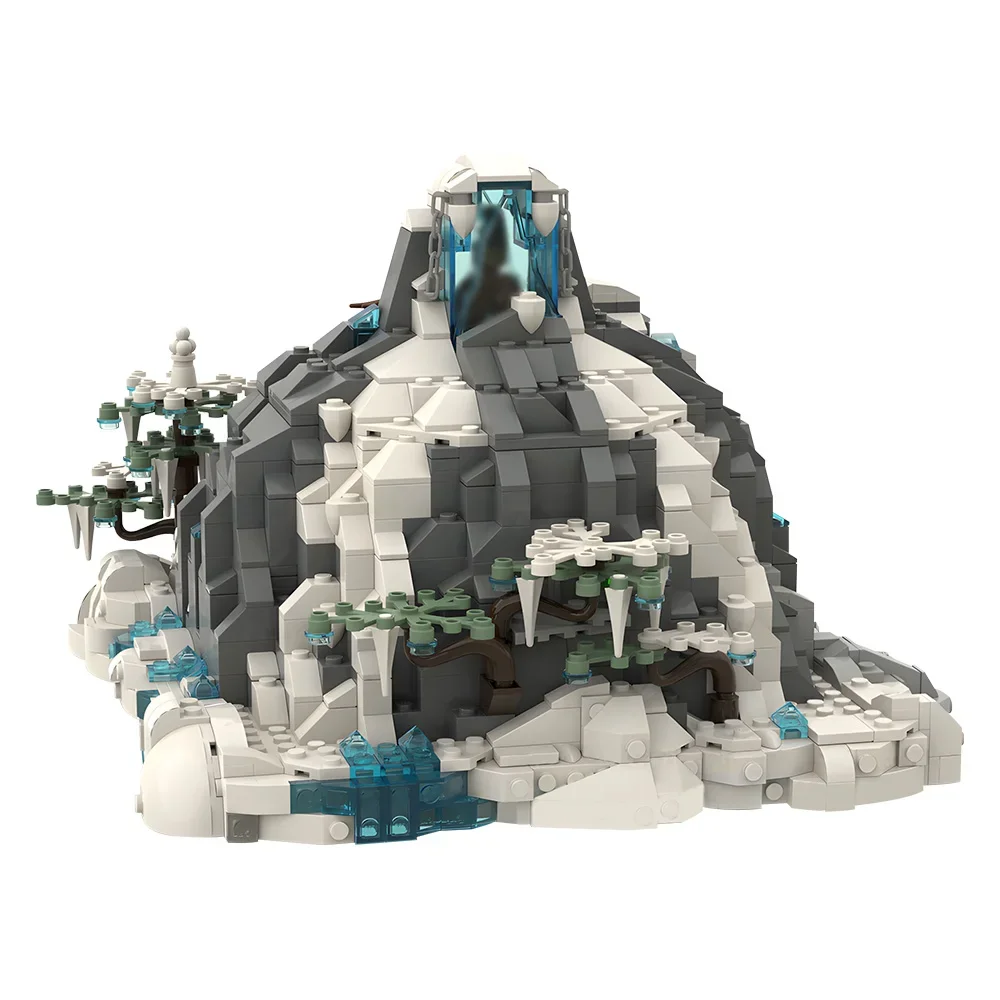 Gobricks MOC Architecture Snow Troll Cave Building Blocks Model the Rings Scene Snow Cave Bricks Assembled Toy For Children Gift
Gobricks MOC Architecture Snow Troll Cave Building Blocks Model the Rings Scene Snow Cave Bricks Assembled Toy For Children Gift