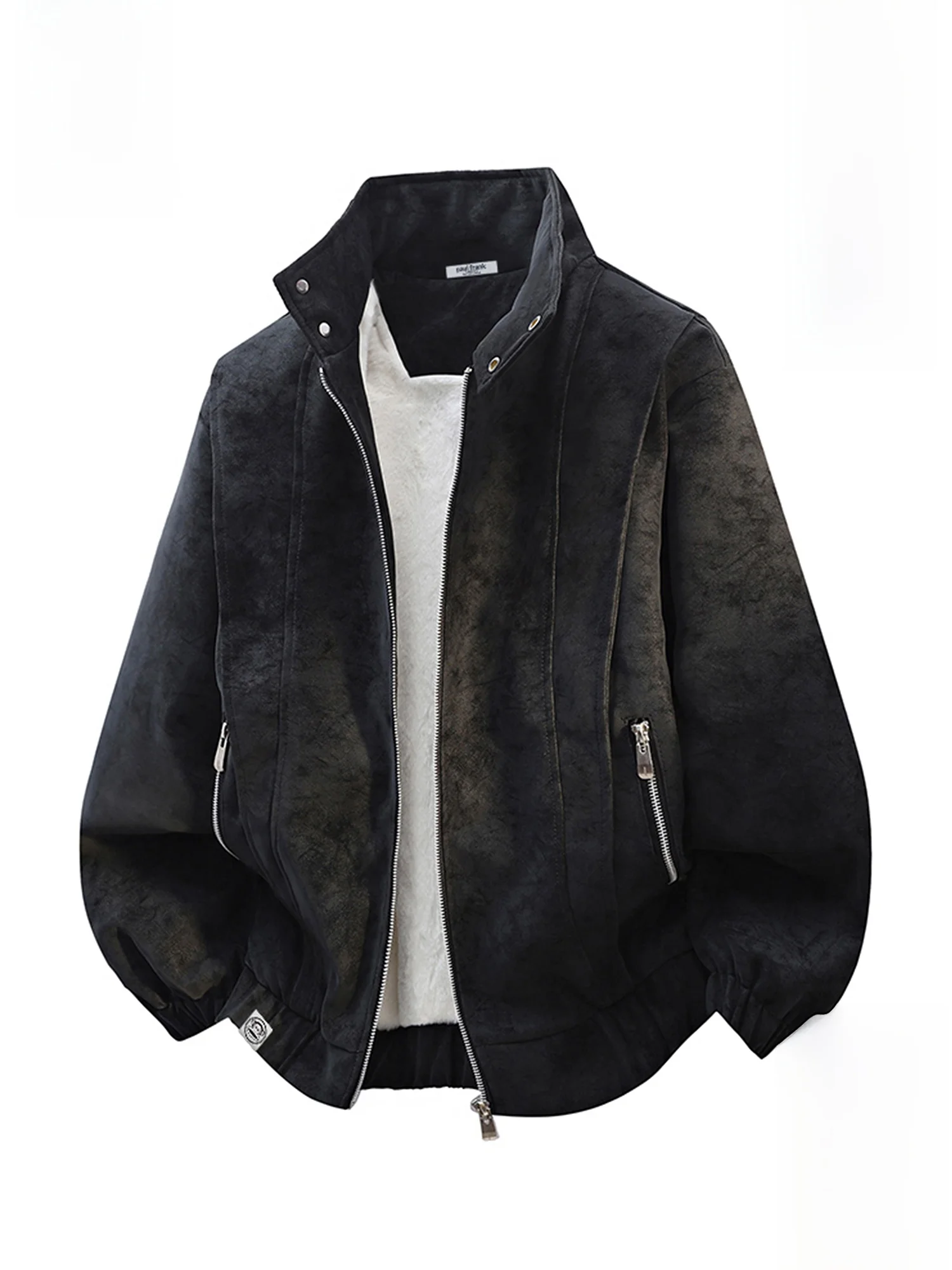 PaulFrank Thiened Fce Lined Stand Collar PU Leather Jaet Men's Winter Casual Warm Outerwear Youth Faion Windproof
PaulFrank Thiened Fce Lined Stand Collar PU Leather Jaet Men's Winter Casual Warm Outerwear Youth Faion Windproof