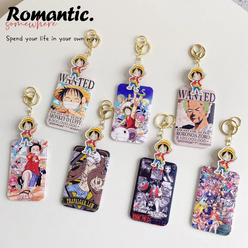 Animation One Piece Luffy Zoro Sanji Access Card Meal Card Protective Cover High-value Card Holder Bag Key Chain Pendant
Animation One Piece Luffy Zoro Sanji Access Card Meal Card Protective Cover High-value Card Holder Bag Key Chain Pendant