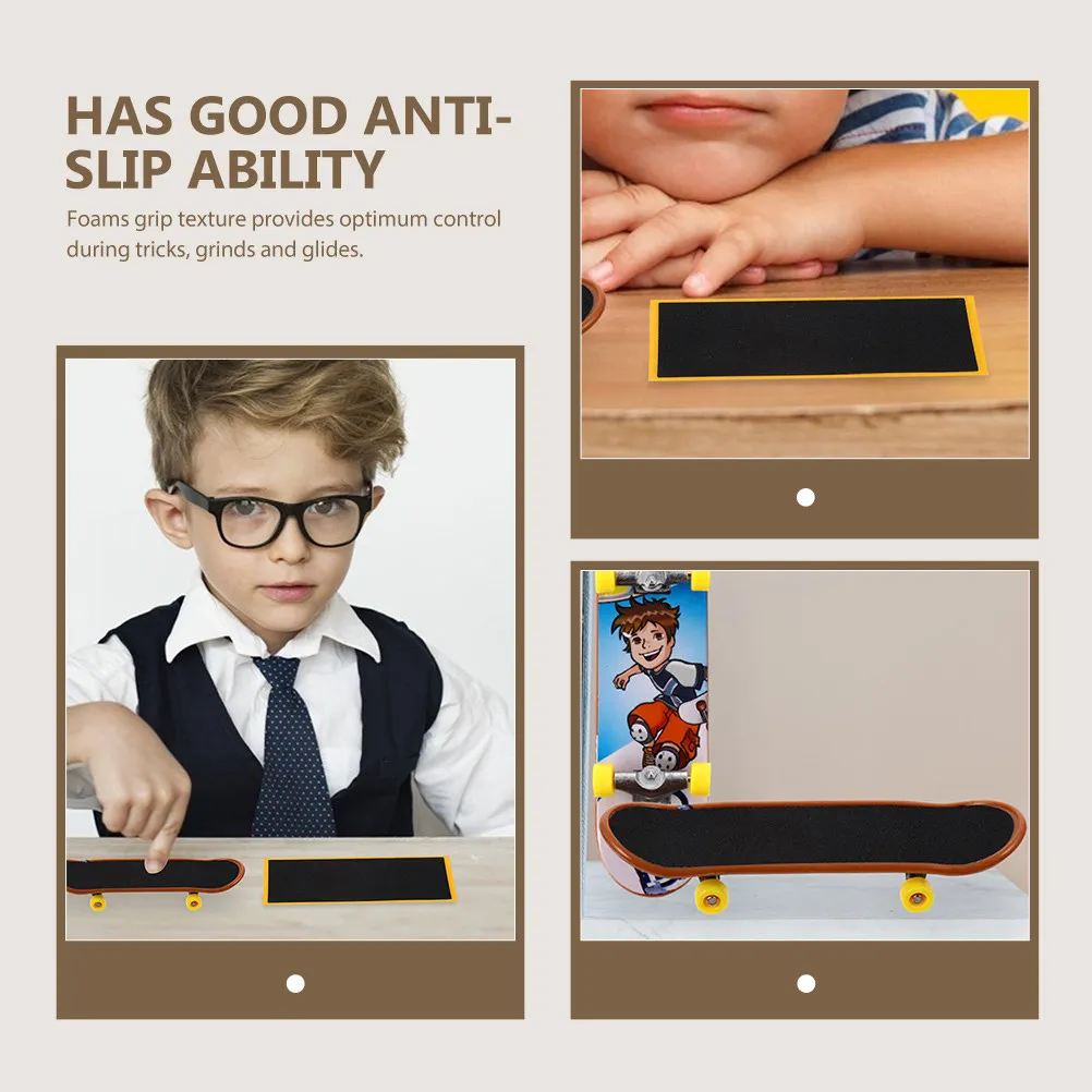 12Pcs Fingerboard Foam Grip Tape Easy Custom Fit Comfort Control Cushioning Grip Tape for Mini Skateboard Fingerboard
12Pcs Fingerboard Foam Grip Tape Easy Custom Fit Comfort Control Cushioning Grip Tape for Mini Skateboard Fingerboard