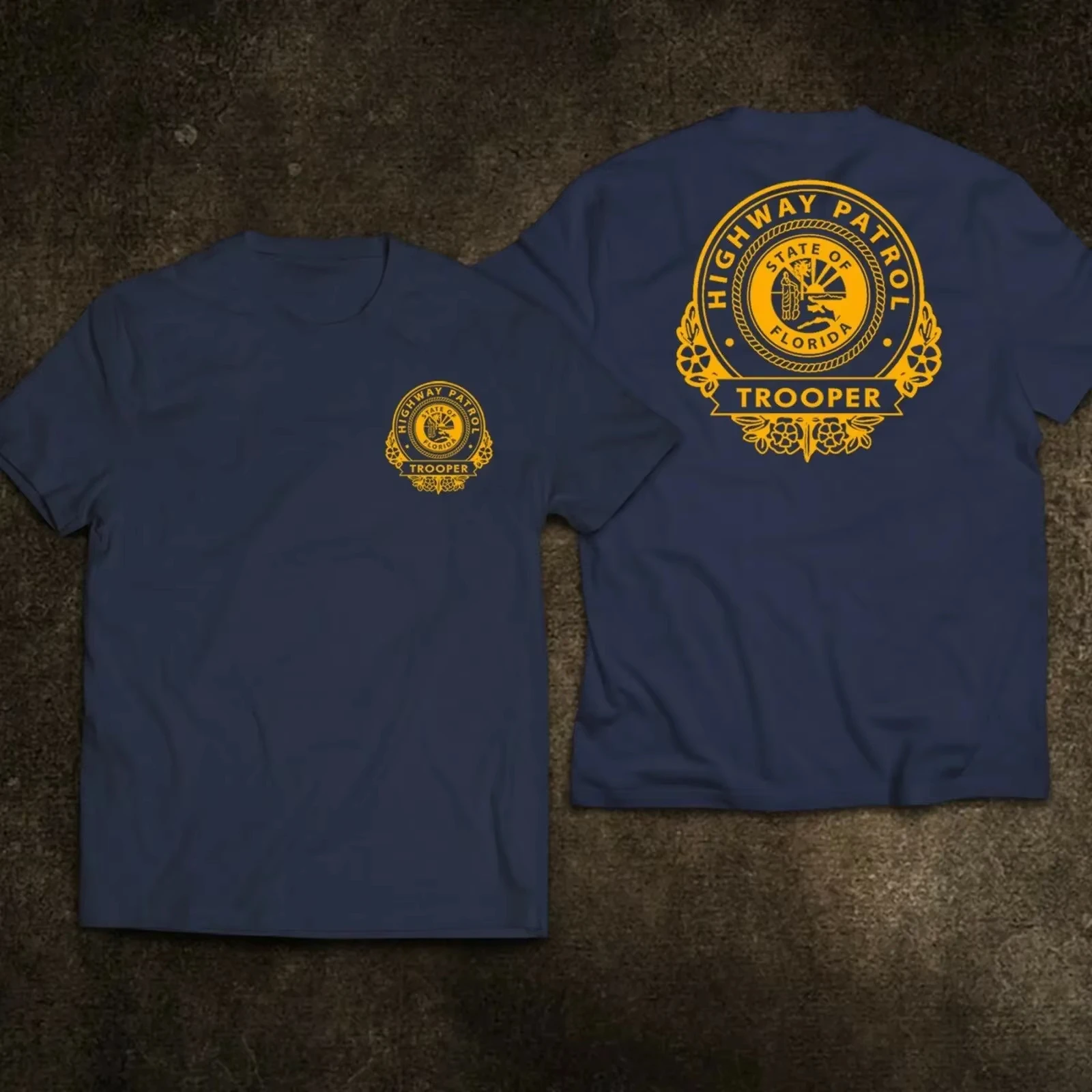Florida Highway Patrol Trooper Motorcycle Unit Department T Shirt. Short Sleeve 100% Cotton Casual T-shirts Loose Top Crewneck
Florida Highway Patrol Trooper Motorcycle Unit Department T Shirt. Short Sleeve 100% Cotton Casual T-shirts Loose Top Crewneck