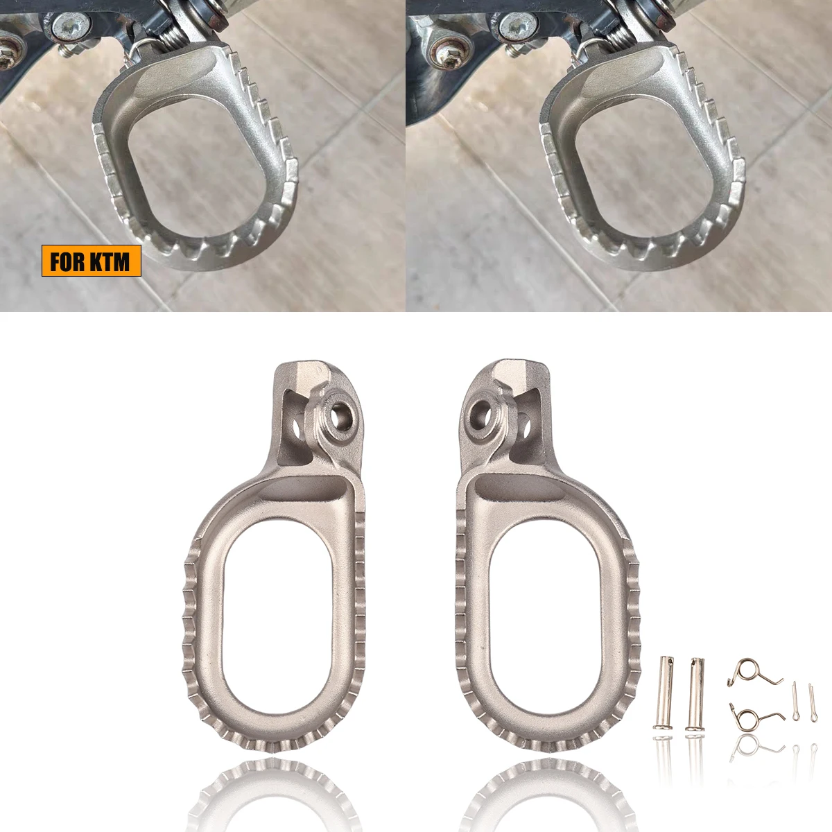 Motorcycles Stainless Steel Move back 3MM Foot Pegs FootRest Footpegs For KTM 125-500 XC SX XCF SXF EXC EXCF XCW 2023 2024 2025
Motorcycles Stainless Steel Move back 3MM Foot Pegs FootRest Footpegs For KTM 125-500 XC SX XCF SXF EXC EXCF XCW 2023 2024 2025
