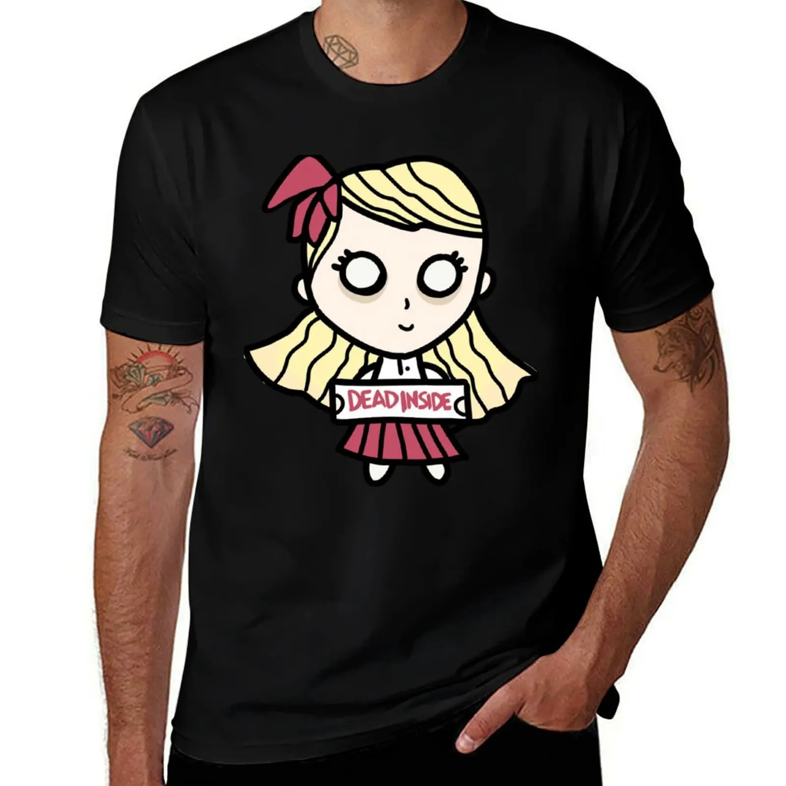 Don Starve Together - футболка Венди, забавные футболки, летние топы, таможенный дизайн, мужские футболки, повседневные стильные футболки
Don Starve Together - футболка Венди, забавные футболки, летние топы, таможенный дизайн, мужские футболки, повседневные стильные футболки