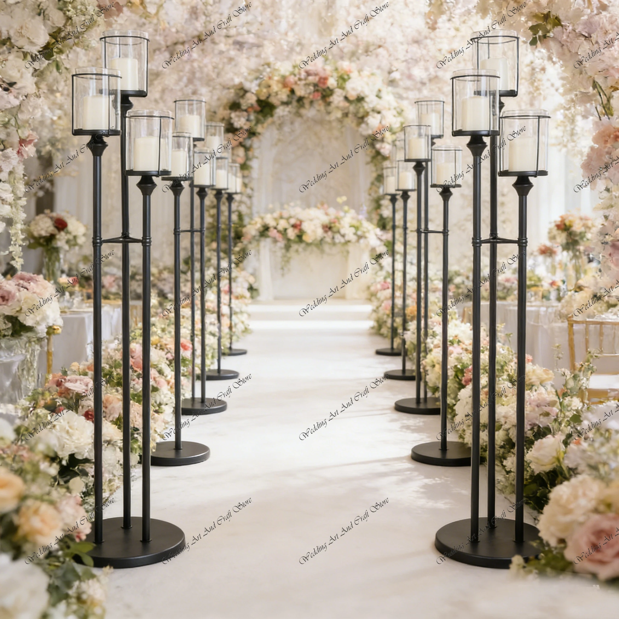 4pcs f30 120-150cm Black 3-Pillar Floor Candle Stand Metal Floor Hurricane Candle Holder Centerpiece Lamp for Wedding ivy921
4pcs f30 120-150cm Black 3-Pillar Floor Candle Stand Metal Floor Hurricane Candle Holder Centerpiece Lamp for Wedding ivy921
