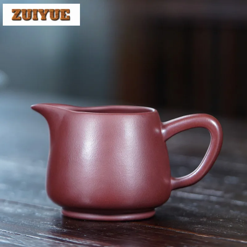 250ml Yixing Purple Clay Tea Pitcher Divide Tea Cha Hai Dispenser Household Justice Cup Green Tea Fair Mug Cafes Supplies Craft
250ml Yixing Purple Clay Tea Pitcher Divide Tea Cha Hai Dispenser Household Justice Cup Green Tea Fair Mug Cafes Supplies Craft