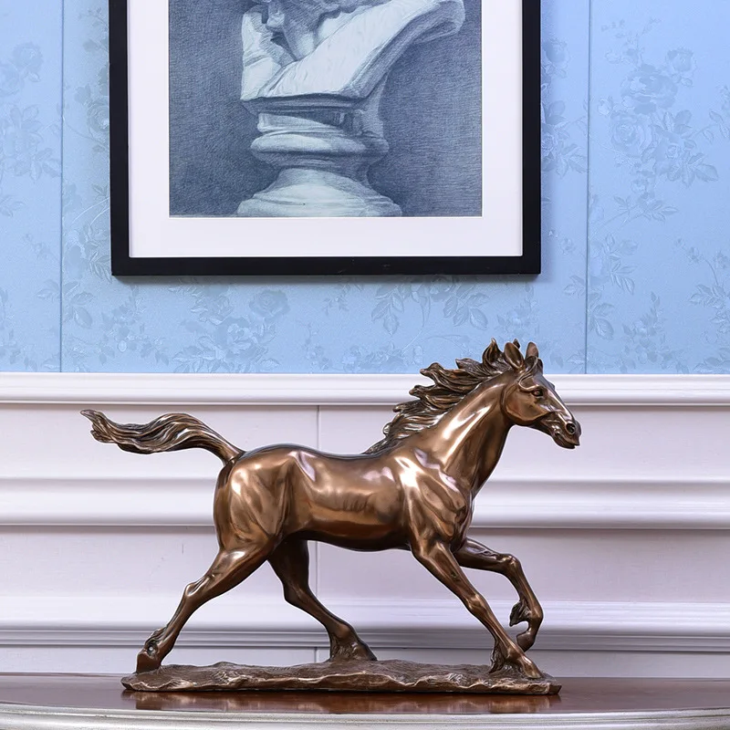 European home decoration, living room wine cabinet, office decoration, horse ornament, horse feng shui crafts
European home decoration, living room wine cabinet, office decoration, horse ornament, horse feng shui crafts