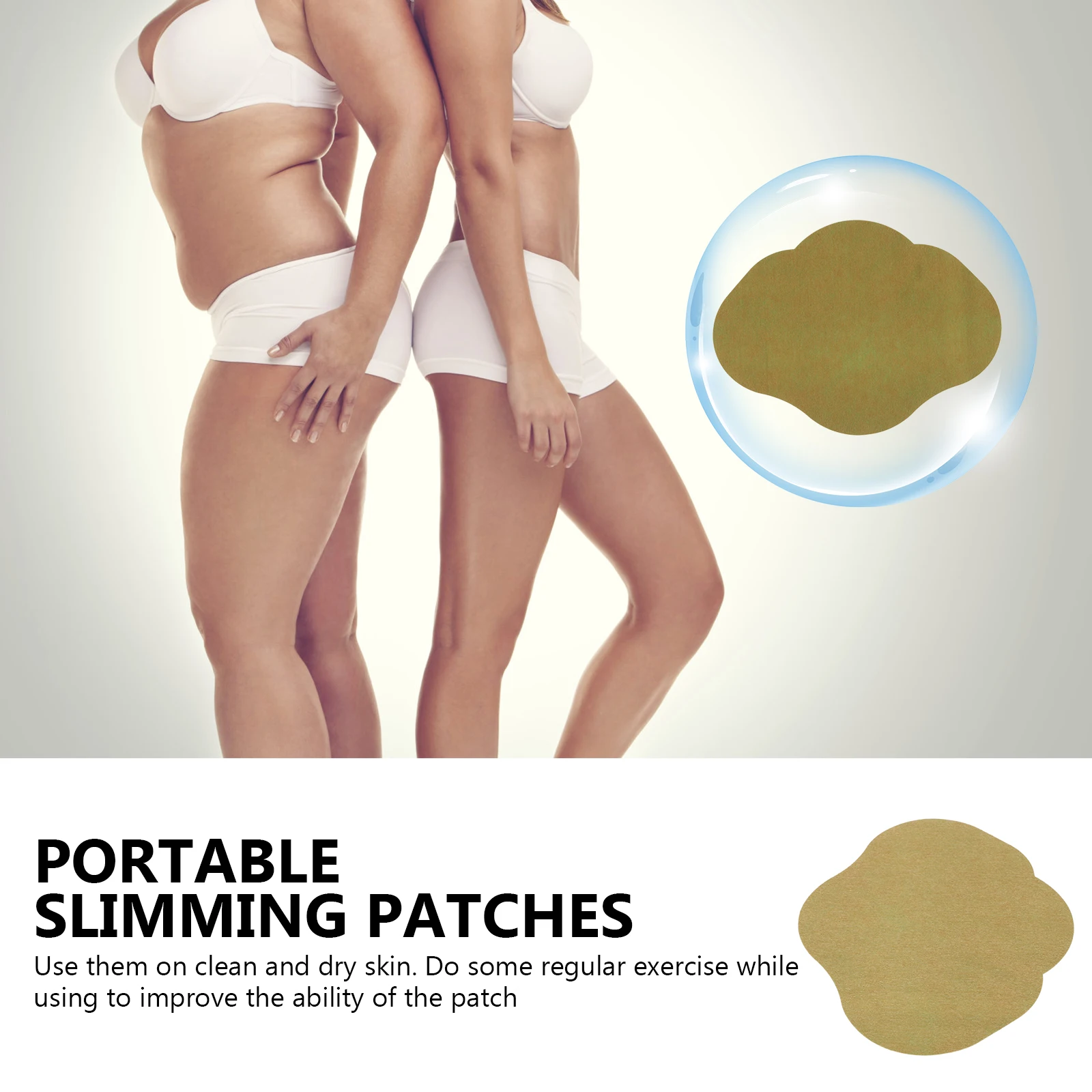 10pcs Household Slimming Stickers Portable Empty Navel Patches Slimming Accessories For Weight Loss Light Non-Woven Fabric
10pcs Household Slimming Stickers Portable Empty Navel Patches Slimming Accessories For Weight Loss Light Non-Woven Fabric