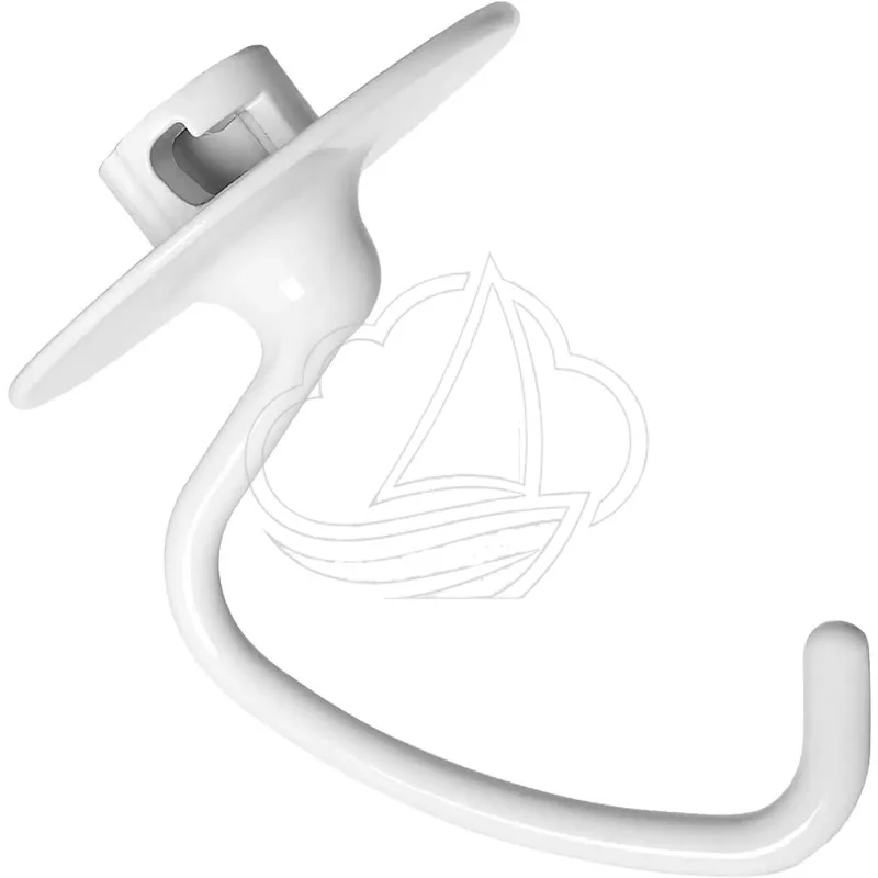 Dough Hook Attachment 4.5/5.0 Quart for Tilt-Head Stand Mixers K45 K45SS KSM90 KSM150
Dough Hook Attachment 4.5/5.0 Quart for Tilt-Head Stand Mixers K45 K45SS KSM90 KSM150