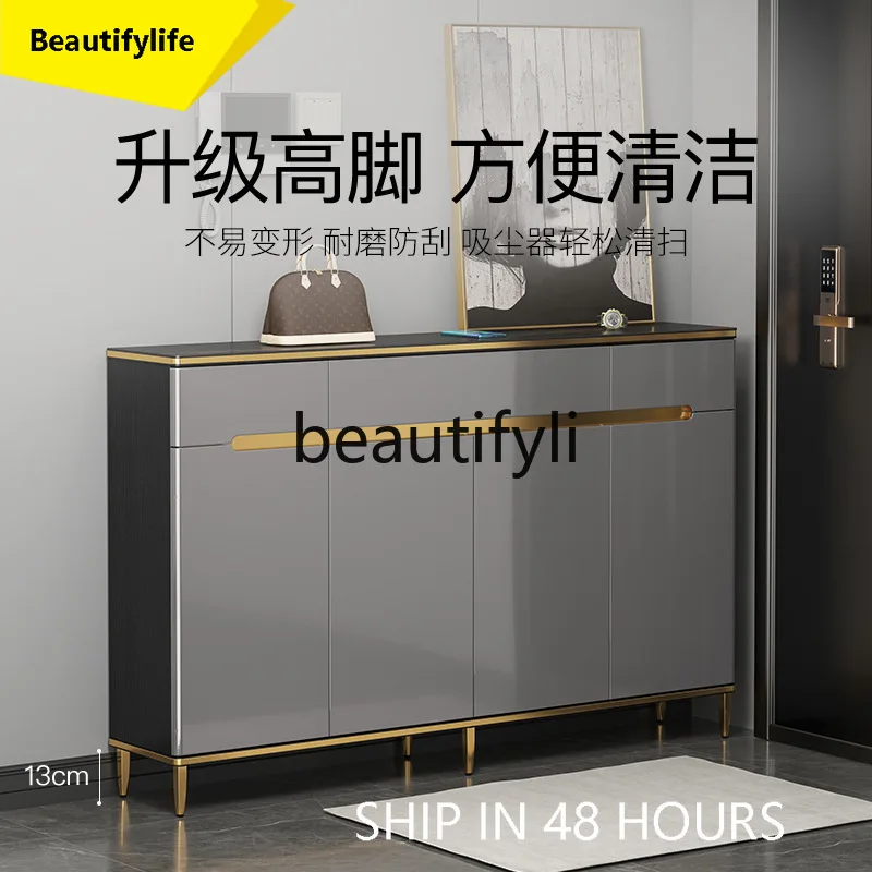 6239 Large Capacity Shoe Cabinet for Home Entrance, Light Luxury High-End Feel, Integrated Rock Board Storage Cabinet for Entryw
6239 Large Capacity Shoe Cabinet for Home Entrance, Light Luxury High-End Feel, Integrated Rock Board Storage Cabinet for Entryw