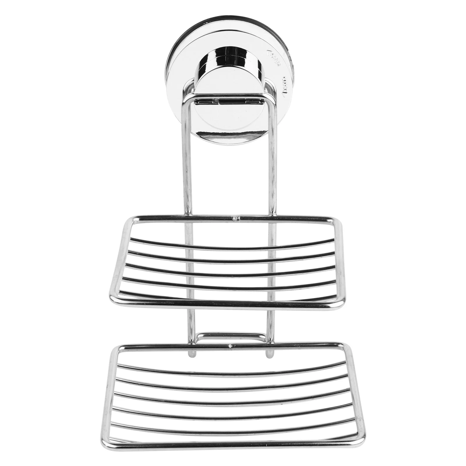 Soap Dish Wall Suction Wall-absorbing Box Stainless Steel Holder Elegant Silver Double Layer
Soap Dish Wall Suction Wall-absorbing Box Stainless Steel Holder Elegant Silver Double Layer