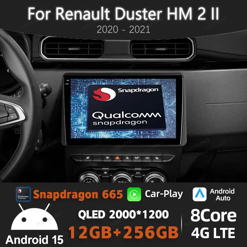 Android 15 Car Radio For Renault Duster HM 2 II 2020 - 2021 Arkana 1 I 2019 - 2021 Multimedia Video Player 4G LTE 5G WIFI QLED
Android 15 Car Radio For Renault Duster HM 2 II 2020 - 2021 Arkana 1 I 2019 - 2021 Multimedia Video Player 4G LTE 5G WIFI QLED