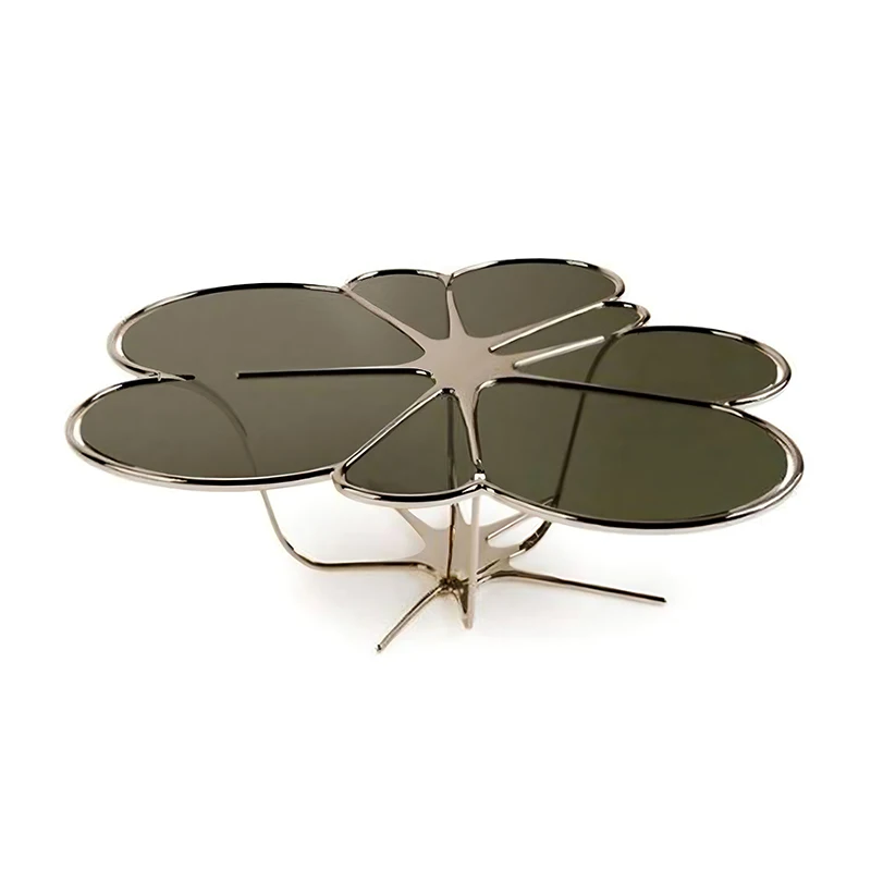 Light luxury tempered glass coffee table Modern simple living room Special-shaped tea table Designer high-end tea table
Light luxury tempered glass coffee table Modern simple living room Special-shaped tea table Designer high-end tea table
