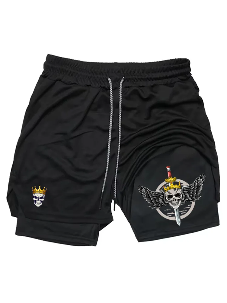 Vintage Football Club Logo Print 2-Layer Black Shorts, Lightweight Moisture-Wicking, Perfect for Workout Casual Streetweardf0408
Vintage Football Club Logo Print 2-Layer Black Shorts, Lightweight Moisture-Wicking, Perfect for Workout Casual Streetweardf0408