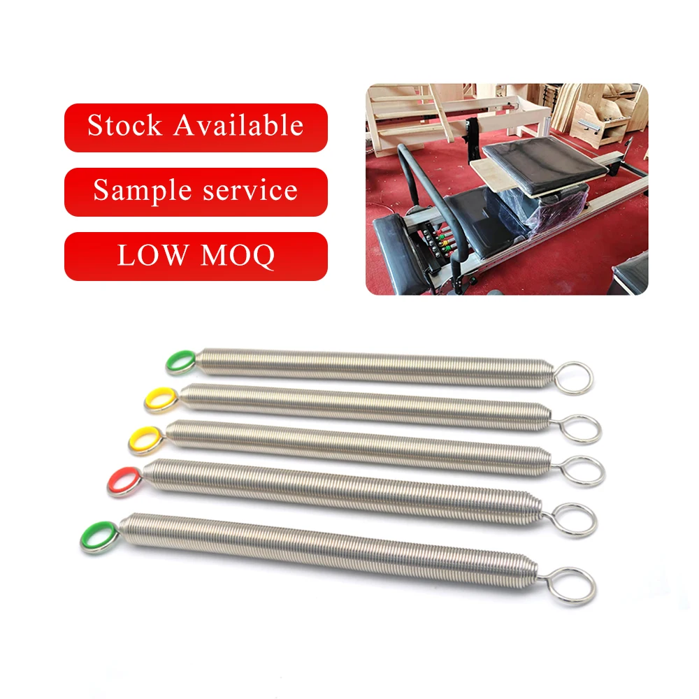 Pilates Reformer Spring Yoga Fitness Pilates Equipment Music Wire Steel Tension Spring
Pilates Reformer Spring Yoga Fitness Pilates Equipment Music Wire Steel Tension Spring