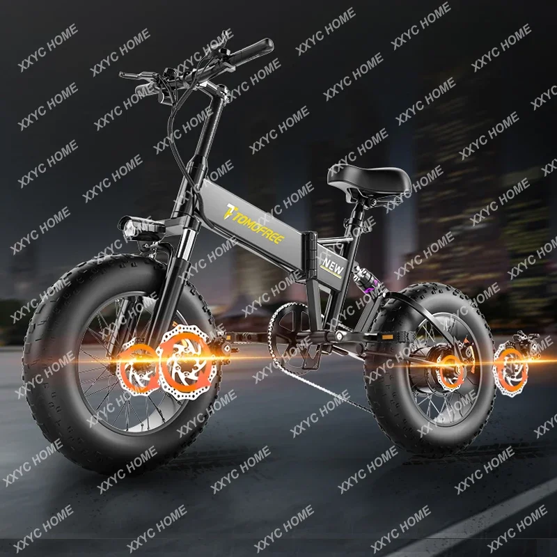 Folding Electric Seven-Level Oversized Wide Tire Mountain Bike Beach Snowmobile off-Road Power Bike
Folding Electric Seven-Level Oversized Wide Tire Mountain Bike Beach Snowmobile off-Road Power Bike