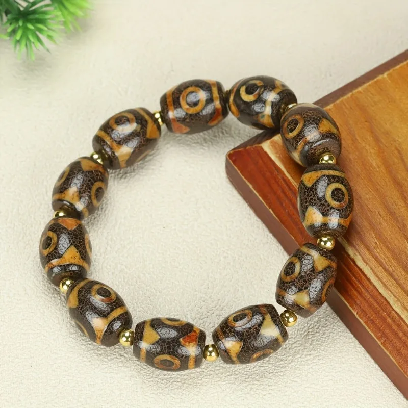 Tibetan Agate Men's and Women's Bracelets Are Retro, Fashionable and Versatile Bracelets and Accessories.
Tibetan Agate Men's and Women's Bracelets Are Retro, Fashionable and Versatile Bracelets and Accessories.