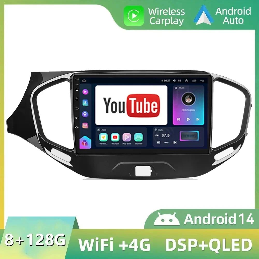 2 Din Android 14 Car Radio Multimedia Video Player GPS Navigation Carplay For LADA Vesta Cross Sport 2015-2019 Stereo Screen FM
2 Din Android 14 Car Radio Multimedia Video Player GPS Navigation Carplay For LADA Vesta Cross Sport 2015-2019 Stereo Screen FM