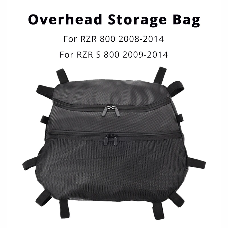 For RZR 800 2008-2014 Overhead Storage Bag For RZR S 800 2009-2014 Mesh Pocket Nylon Roof Bag
For RZR 800 2008-2014 Overhead Storage Bag For RZR S 800 2009-2014 Mesh Pocket Nylon Roof Bag