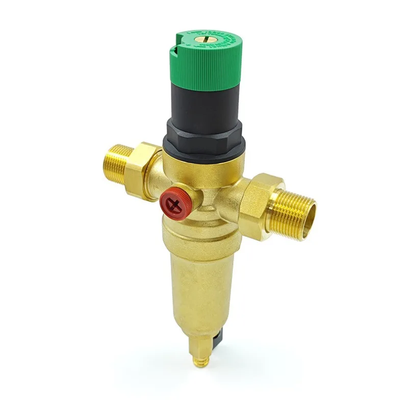All-copper filter pressure reducing valve, household tap water filter pressure reducing valve
All-copper filter pressure reducing valve, household tap water filter pressure reducing valve