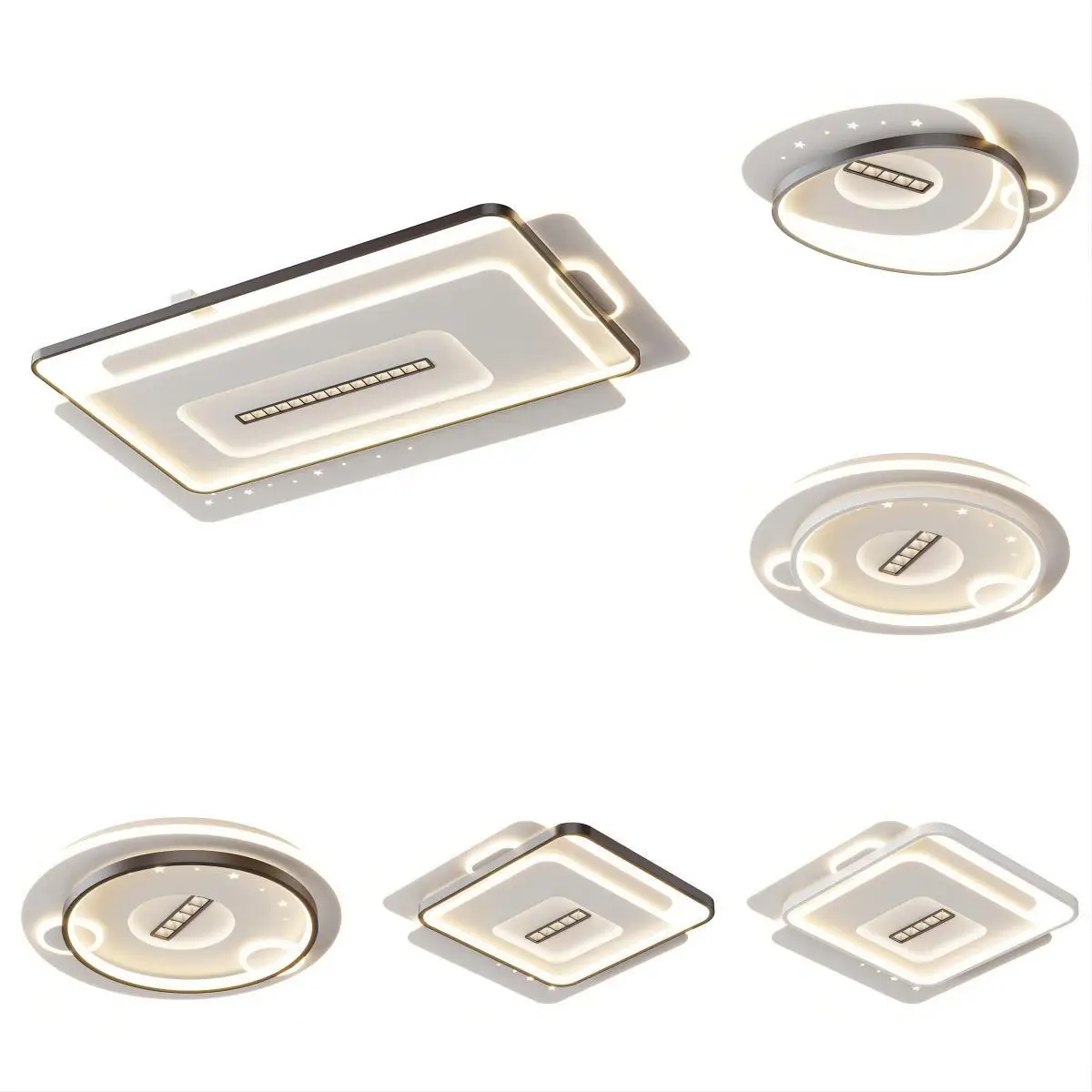 Full spectrum led eye protection ceiling light, layering, living room, bedroom
Full spectrum led eye protection ceiling light, layering, living room, bedroom