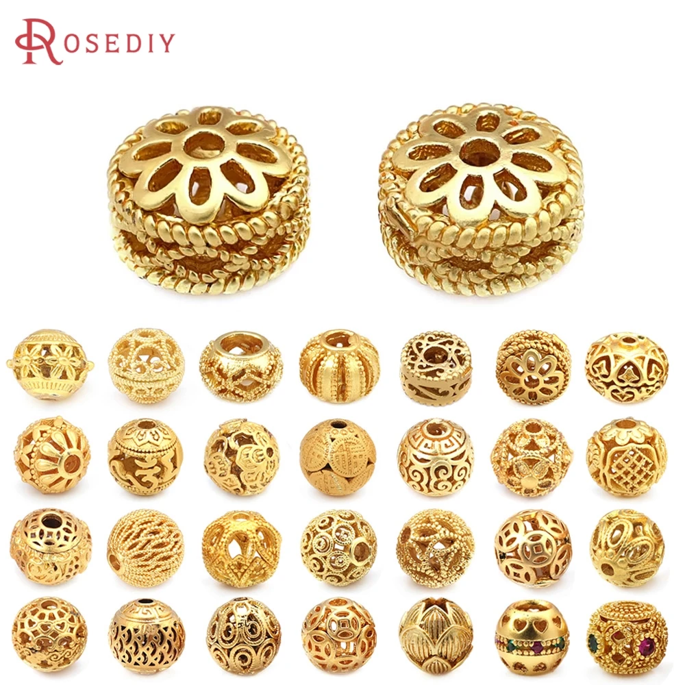 Matte Gold Color Brass Hollow Round Spacer Beads Bracelets Beads High Quality Jewelry Making Supplies Necklace Earrings
Matte Gold Color Brass Hollow Round Spacer Beads Bracelets Beads High Quality Jewelry Making Supplies Necklace Earrings
