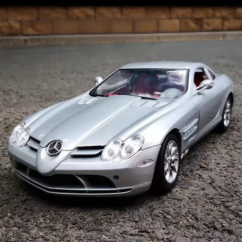 1:24 SLR, классическая модель спортивного автомобиля из сплава, литая под давлением металлическая гусеница, супер гоночный автомобиль, модель автомобиля, имитация звука, свет, детская игрушка в подарок
1:24 SLR, классическая модель спортивного автомобиля из сплава, литая под давлением металлическая гусеница, супер гоночный автомобиль, модель автомобиля, имитация звука, свет, детская игрушка в подарок