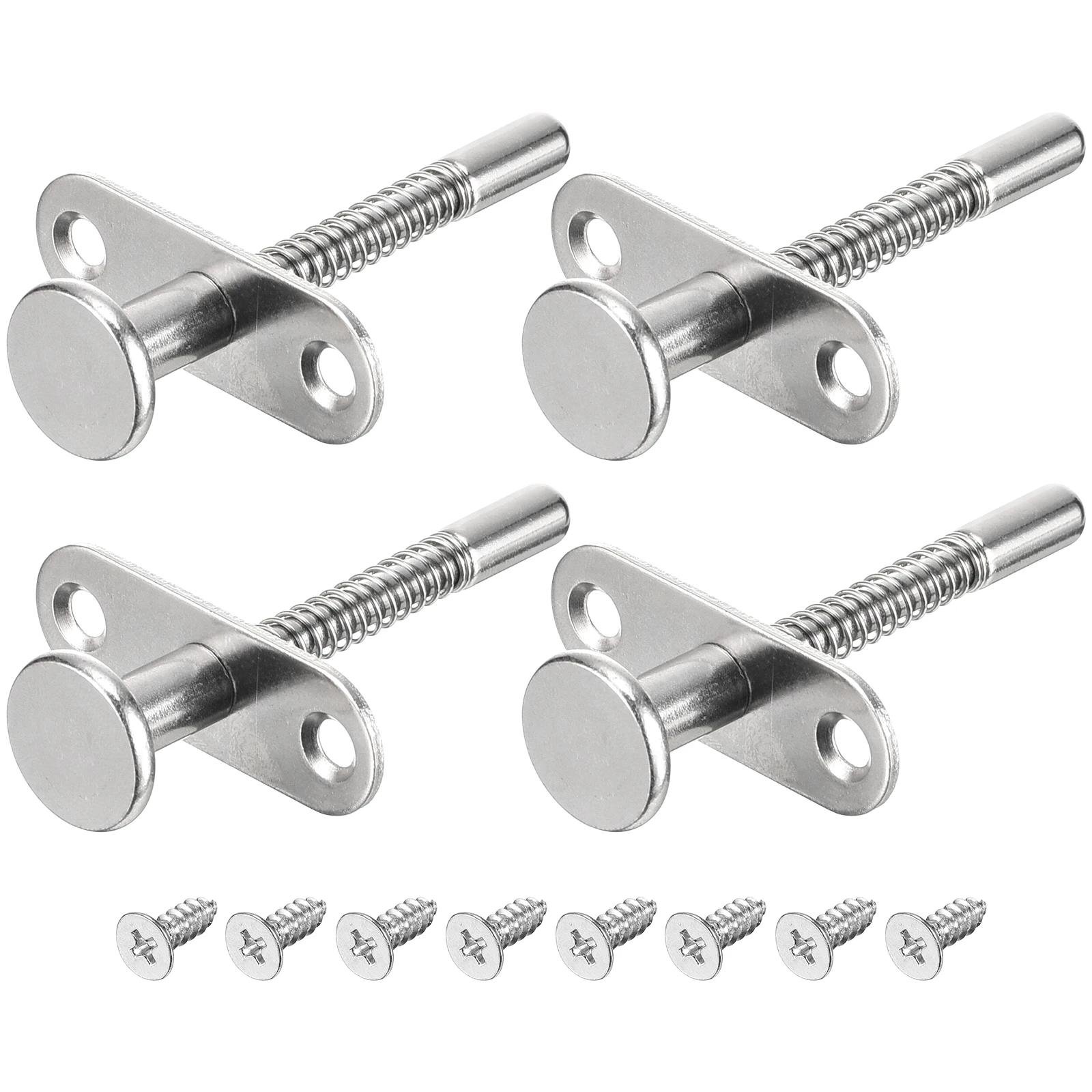 6.5x65mm/0.26x2.56" Steel Spring-Loaded Bolt Plunger Latch 4Pcs
6.5x65mm/0.26x2.56" Steel Spring-Loaded Bolt Plunger Latch 4Pcs