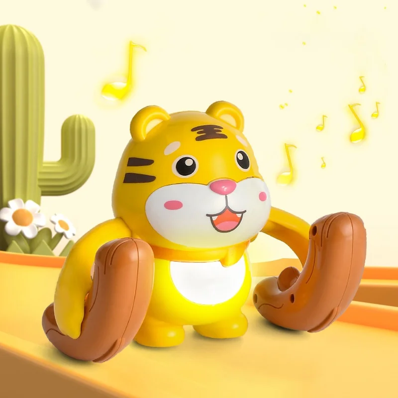 Cartoon Electric Toys For Babies With Clear Tiger/Music Voice Control/Educational Child Toy
Cartoon Electric Toys For Babies With Clear Tiger/Music Voice Control/Educational Child Toy