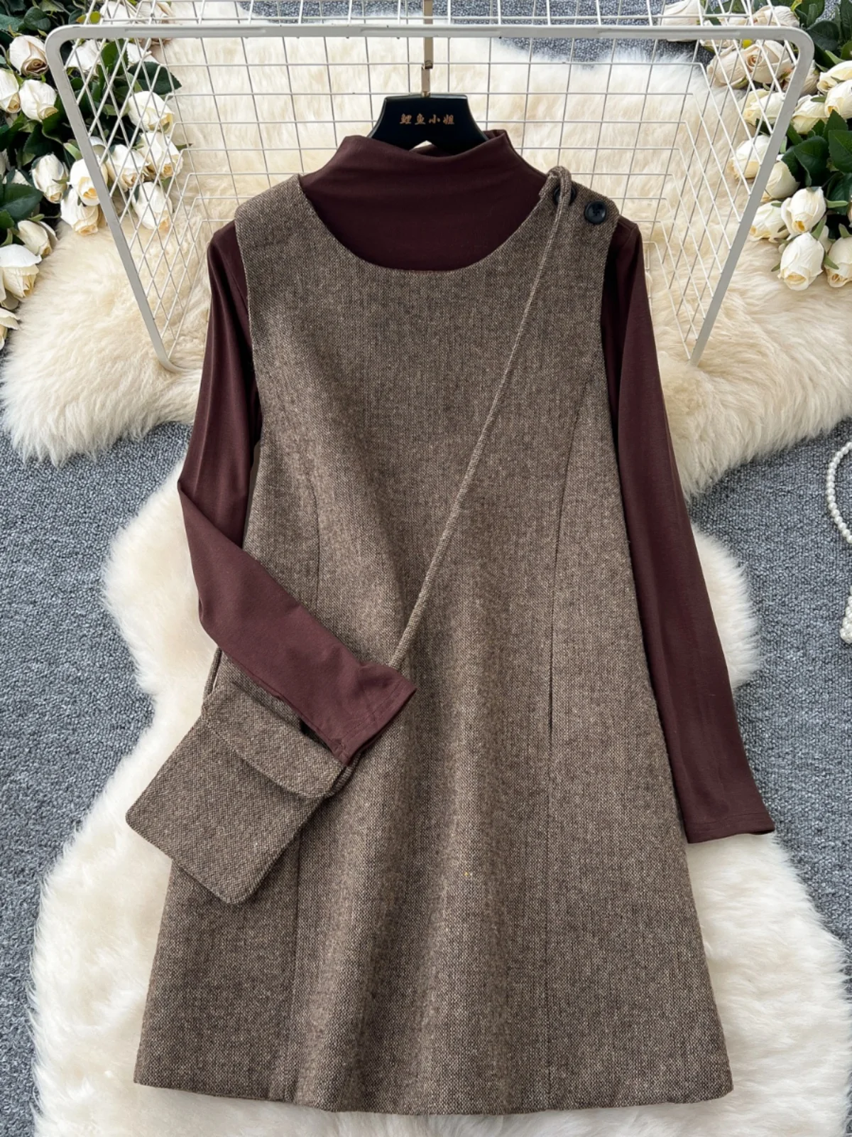Faionable Vest Dr Set, женский длинный базовый слой све, топ-бот, осенне-зимний костюм из двух предметов для поездок на работу
Faionable Vest Dr Set, женский длинный базовый слой све, топ-бот, осенне-зимний костюм из двух предметов для поездок на работу