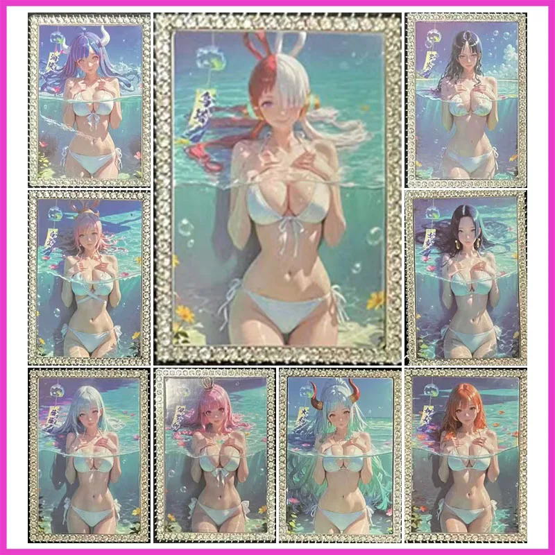 Аниме ONE PIECE Коллекционная карта с редкими бриллиантами Ulti Shirahoshi Uta Robin Hancock Vivi Perona Yamato Игрушки для мальчика Подарок на день рождения
Аниме ONE PIECE Коллекционная карта с редкими бриллиантами Ulti Shirahoshi Uta Robin Hancock Vivi Perona Yamato Игрушки для мальчика Подарок на день рождения