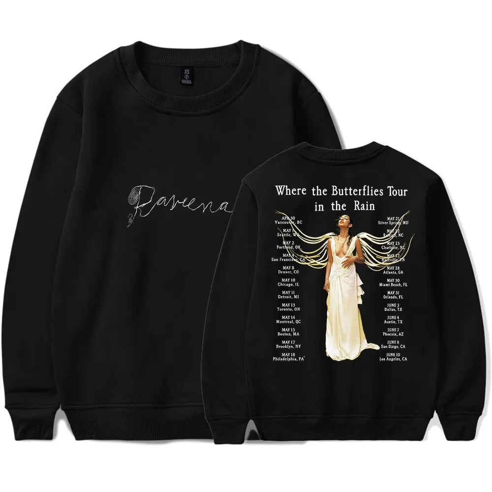 Raveena Where The Butterflies Tour Merch Crewneck Long Sleeve Sweatshirts Women Men Trendy Sweatshirt
Raveena Where The Butterflies Tour Merch Crewneck Long Sleeve Sweatshirts Women Men Trendy Sweatshirt