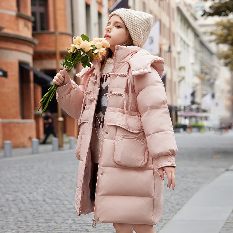 Children Girl Winter Duck Down Jacket Plus Velvet Warm Teen Girl Puffer Jacket Kids Girls Parkas 6-14Y Girl Outerwear Coat
Children Girl Winter Duck Down Jacket Plus Velvet Warm Teen Girl Puffer Jacket Kids Girls Parkas 6-14Y Girl Outerwear Coat