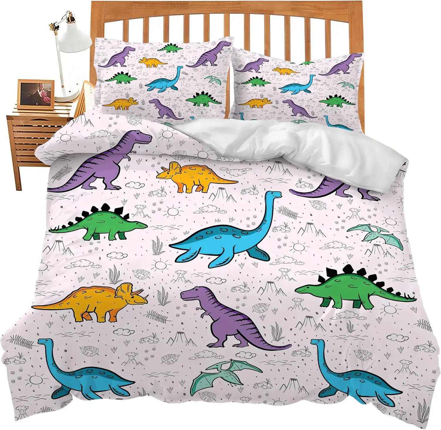 Комплект постельного белья с динозавром, двойной размер, детский комплект одеял с рисунком динозавра для мальчиков и девочек-подростков, пододеяльник с рисунком животных джунглей
Комплект постельного белья с динозавром, двойной размер, детский комплект одеял с рисунком динозавра для мальчиков и девочек-подростков, пододеяльник с рисунком животных джунглей
