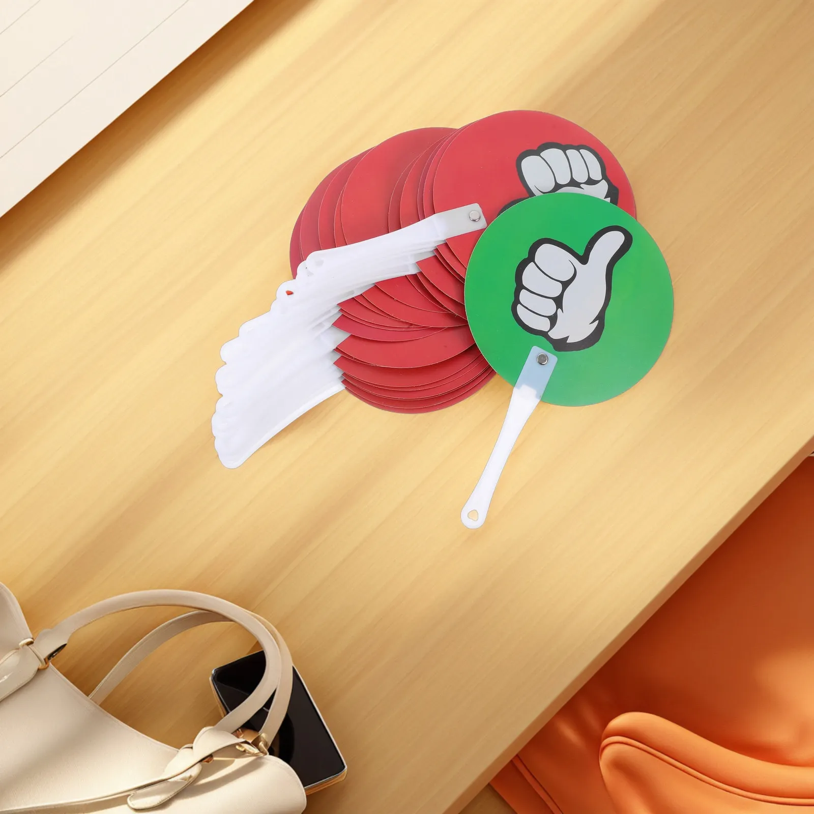 30Pcs Reusable Thumb Up Down Voting Paddle Sturdy Plastic Judge Board Classroom Voting Supply Reusable Judging Board
30Pcs Reusable Thumb Up Down Voting Paddle Sturdy Plastic Judge Board Classroom Voting Supply Reusable Judging Board
