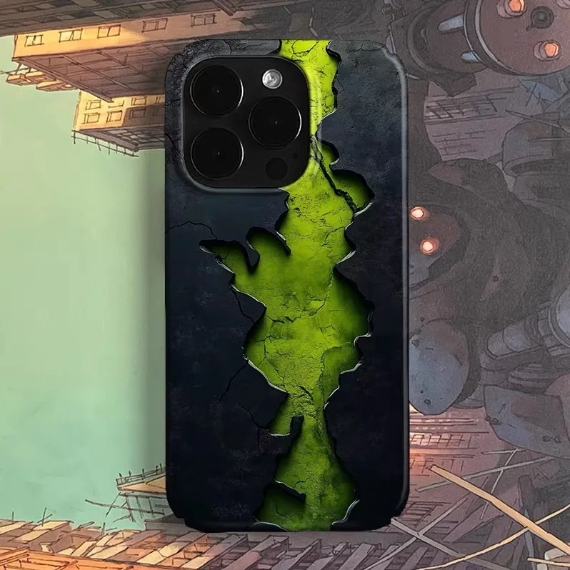 Green Crack Shadow Art Phone Case for IPHONE 17 Air 16E 15 PROMAX 14 Plus 13 12 MINI 11 PRO 16Plus XR XS MAX Acrylic Phone Cover
Green Crack Shadow Art Phone Case for IPHONE 17 Air 16E 15 PROMAX 14 Plus 13 12 MINI 11 PRO 16Plus XR XS MAX Acrylic Phone Cover