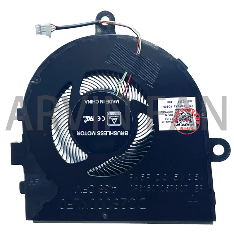 Для вентилятора ноутбука 5493 3480 3481 3593 3584 0WYGK2
Для вентилятора ноутбука 5493 3480 3481 3593 3584 0WYGK2