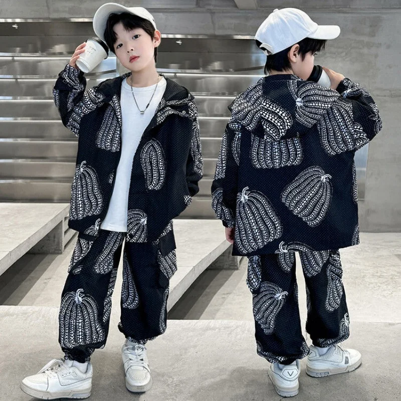 Boy's High-quality Sequin Coat + Pants 2-piece Suit 2025 New Products for Children's Top Sportswear Performance Suits for
Boy's High-quality Sequin Coat + Pants 2-piece Suit 2025 New Products for Children's Top Sportswear Performance Suits for