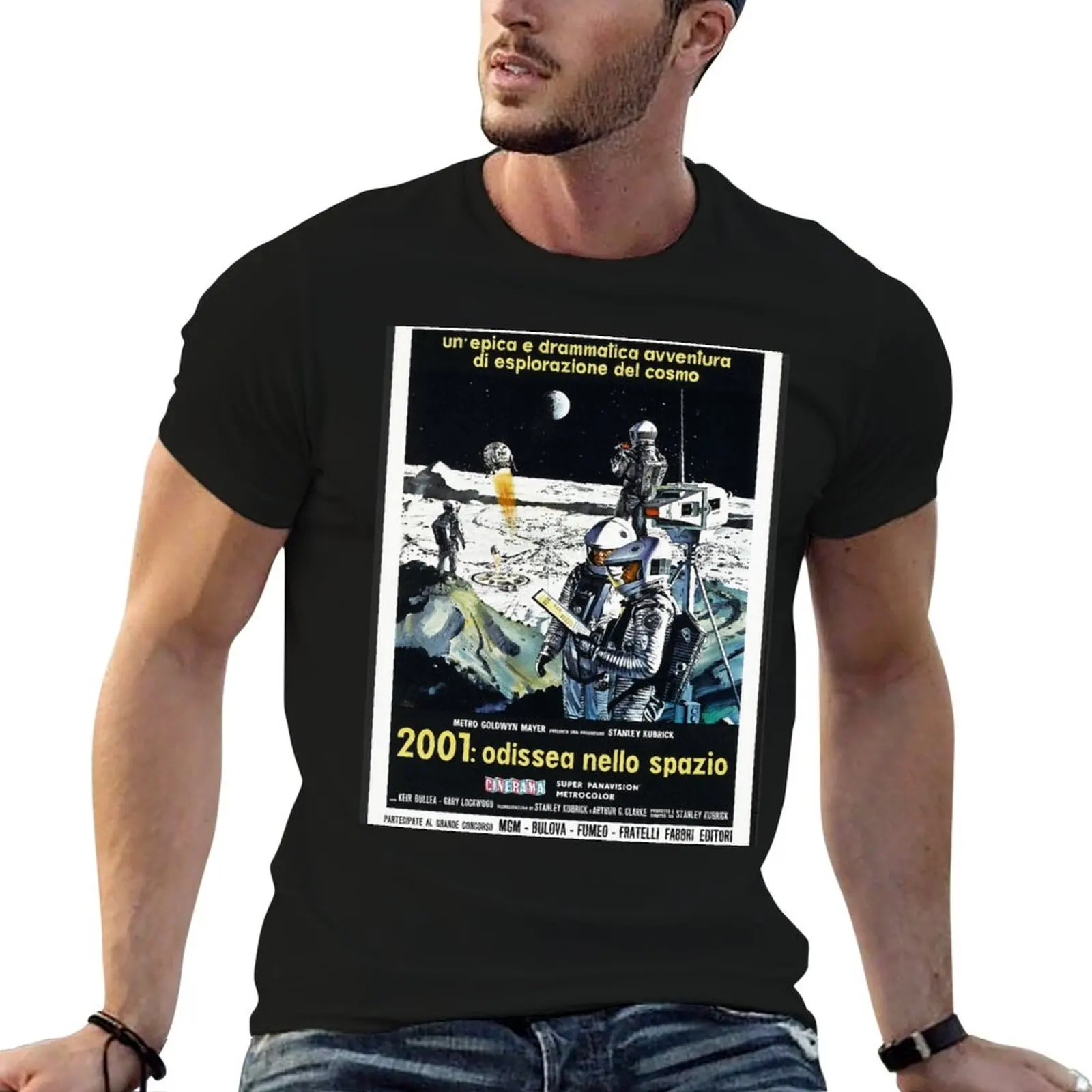 2001 A Space Odyssey classic T-Shirt t shirts for man graphic tees t shirts for man cotton soft T-Shirt
2001 A Space Odyssey classic T-Shirt t shirts for man graphic tees t shirts for man cotton soft T-Shirt