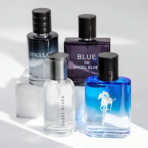 Men's Cologne Set 4 In 1 Set, Fresh Lemon Scent 1.01 Oz Long Lasting Fragrance Set Perfect Birthday Gift For Father, Boyfriend